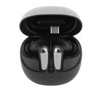 Goshyda Écouteurs de Jeu sans Fil, Faible Latence de 20 Ms, écouteurs de Jeu avec Microphone Antibruit, Prise en Charge Bluetooth 2,4 G, pour VR de Téléphone, Console de PC (Black)