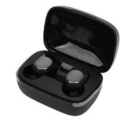 Goshyda Écouteurs sans Fil Bluetooth 5.6 à Réduction de Bruit, Appairage Automatique, pour Appels Musicaux (Black)