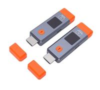 Goshyda Émetteur et Récepteur HDMI sans Fil 50 M, Plug and Play 2,4 G 5,8 G, Kit D'extension HDMI sans Fil pour Entrée de Décodage 4K, Sortie 1080p, pour Ordinateur Portable, TV,