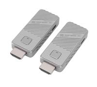 Goshyda Émetteur et Récepteur HDMI sans Fil, Décodage 4K, Sortie 1080P, Kit D'extension sans Fil Double Bande 5G 2,4 G, pour PC, Ordinateur Portable, Caméra, Projecteur, Moniteur