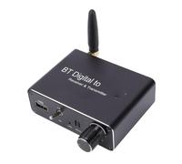 Goshyda Émetteur-récepteur Bluetooth 5.3 pour Casque TV Stéréo BT, Convertisseur de Son Numérique vers Analogique, avec Interface AUX 3,5 Mm, Prise en Charge de la Lecture sur clé USB