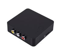 Goshyda Enregistreur Vidéo Analogique vers Numérique pour VHS VCR DVD | Numérise la Vidéo Composite en Fichiers AVI sur une Carte Mémoire, Sortie HD Multimedia Interface pour Aperçu