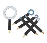 Goshyda Ensemble de Sondes de Champ Proche PCB, Paquet de 6 Antennes de Champ Magnétique avec Interface Femelle SMA pour la Localisation de Sources d'interférences et la Détection de Rayonnements