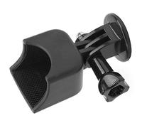 Goshyda Ensemble de Supports de Base Multifonctions pour Caméra Portable pour 2, Matériau ABS Durable, Conception Stable, pour Toutes Les Caméras de Sport, Adaptateur 1/4", Compatible avec //, Noir