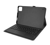 Goshyda Étui pour Clavier pour Pad 6, Clavier rétroéclairé, Protection Complète, Clavier Magnétique Amovible, Découpes Précises, avec Clavier (Black)