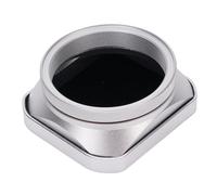 Goshyda Hotte de la Lentille de la Caméra pour X100vi X100v X100f X100t X100s X100 X70, Ombre D'objectif en Alliage en Aluminium carré avec Capuchon, Technologie de Réalignement (Silver)
