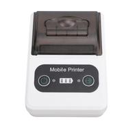 Goshyda Imprimantes D'étiquette de Bureau, Machine Bluetooth Maker Maker de Lame de 58 Mm, étiquettes D'imprimante Thermique pour Magasin de Détail, Restaurant, Cuisine, école (Noir et