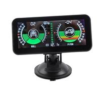 Goshyda Inclinomètre Voiture Jauge D'Angle Niveau de Pente Numérique | Mesure l\'angle de tangage et de roulis de 40° à +40°, écran LCD couleur HD avec luminosité réglable