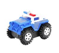 Goshyda Jouet électrique à Bascule, Camion de Cascade Automatique Passionnant pour Enfants Garçons Filles, Véhicule Policier écologique pour Un Temps de Jeu Créatif (Bleu Blanc)