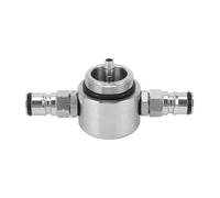 Goshyda Lance de Fût de Bière en Acier Inoxydable, Lance de Distributeur de Bière à Double Verrouillage à Profil Bas avec Valve de sécurité 45 PSI, Conception Compacte pour Mini Fûts et Brassage à