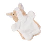 Goshyda Le Jouet en Peluche Marionnette à Main de 30 Cm Encourage Les Compétences de Communication et la Confiance chez Les Enfants (Brown #07)