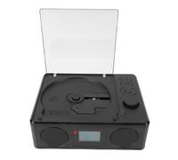 Goshyda Lecteur CD, Lecteur CD de Bureau Bluetooth Portable avec Haut-Parleur HiFi, Radio FM, Télécommande, Prise Casque USB 3,5 Mm AUX, pour Voiture et Maison