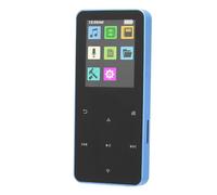 Goshyda Lecteur MP3 HiFi, écran Tactile de 1,8 Pouces, Son sans Perte, Bluetooth, Batterie 8H, Lecteur de Musique Portable, Prise en Charge AVI, AMV Vidéo et E-Book, Alliage de Zinc, 64 Go