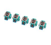 Goshyda Lot de 5 Joysticks de Rechange 3D Professionnels pour Manette de Jeu, Joysticks Analogiques en ABS de qualité Supérieure pour Manette de Jeu