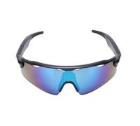 Goshyda Lunettes de Cyclisme Bluetooth, Lunettes Intelligentes de Sport avec Lentilles à Revêtement Coupe-Vent, Micro Haut-Parleur intégré, Prise en Charge des Appels, Lecture de