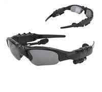 Goshyda Lunettes de soleil polarisées Bluetooth, portables intelligentes 5.0 sans fil, lunettes de sport avec écouteurs stéréo, pour parler, écouter de la musique (verres jaunes)