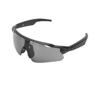 Goshyda Lunettes Intelligentes pour Hommes et Femmes, Lunettes de Soleil de Sport Bluetooth pour la Conduite à Vélo, D'appel Musical, Haut-parleurs HD Intégrés, Microphone (Black)