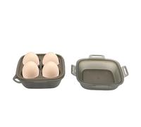Goshyda Mallette de Rangement D'œufs pour le Camping, Conteneur D'œufs à 4 Grilles, Porte-œufs pour Réfrigérateur de Voyage de Pique-nique en Plein Air