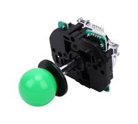 Goshyda Manette de Jeux de, 4 8 Voies Commutable avec Connecteur PCB 5 | Joystick commutable avec Construction en métal ABS, plaque de montage 85x40mm, pour Fight Stick DIY