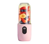 Goshyda Mélangeur Portable, Mélangeur sans Fil 500 Ml, Tasse de Presse-agrumes électrique Rechargeable, pour Fruits et Légumes, Shakes Glacés, pour Pique-niques, Voyages Sportifs
