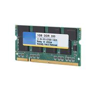 Goshyda Mémoire DDR 1G pour Ordinateur Portable, 333MHz, 2700 RAM, Performances Stables, Mise à Niveau à Grande Vitesse pour/Ordinateur Portable, Module de Mémoire pour Le Bureau et la Maison