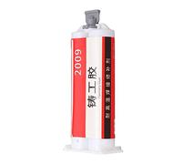 Goshyda Métal Colle Époxy Résine 50ml Durcissement Rapide Adhésif de | Meilleure réparation, capable de remplir les coutures, la colle métallique permet un durcissement rapide et sûr, un travail