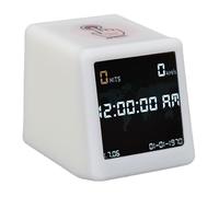 Goshyda Mineur de Loterie Bitcoin Solo avec Horloge Numérique, Taux de Hachage de 1060 KHz et Affichage Météo, Mineur WiFi Bluetooth ESP32 pour Une Utilisation à la Maison/au Bureau (White)