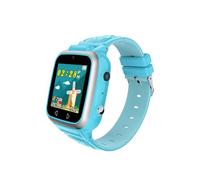Goshyda Mini Montre Intelligente avec Deux Caméras et Lampe de Poche, Jeux de Puzzle et Podomètre pour Enfants, Jouet Multifonctionnel en Silicone (Goshydai5kf4gsy31-211027MQ02-3)
