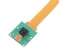 Goshyda Module de Caméra pour RasPi 5 Zero, Carte de Module de Caméra HD 5 MP 1080P avec Capteur OV5647 Objectif à Mise au Point Fixe de 3,6 Mm, Interface CSI, Câble Ruban de 15 Cm