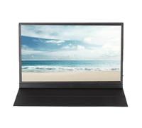 Goshyda Moniteur Portable 15,6 Pouces, Résolution 1920 X 1080, écran HDR IPS, HDMI, USB Type C, Double Haut-Parleur intégré, Moniteur de Jeu pour PS5, Switch (Prise UE)