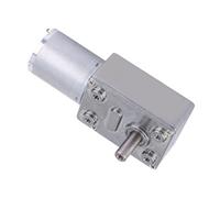 Goshyda Moteur de Réduction de Vitesse à Courant Continu de Type Micro Moteur à Engrenage à Vis sans Fin à Grande Torsion 12 V, le a une Grande Torsion Qui Satisfera, il Existe 9 Types de Moteurs