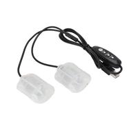 Goshyda Moteur de Vibration USB à 3 Vitesses 1 à 2, 3000-4500 Tr/min Moteur Vibrant électrique 5 V 2 W brossé pour Chargeur de Téléphone Banque d'alimentation Massage
