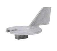 Goshyda Onglet de Garniture de Moteur de Bateau en Alliage d'aluminium, Anode 67F 45371 00 de Remplacement pour Hors-bord 50-90, Résistant à la Corrosion avec Boulons