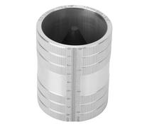 Goshyda Outil D'alésage de Tuyau, ébavureur Intérieur et Extérieur de 12 à 54 Mm, Outil de Chanfreinage à Double échelle avec 48 Lames en Alliage pour Tuyaux en Cuivre, Acier Inoxydable