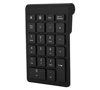 Goshyda Pavé Numérique 22 Touches, Mini Clavier sans Fil Bluetooth, Mini Pavé Numérique Portable de Comptabilité Financière, pour Ordinateur de Bureau, PC(Le Noir)