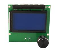 Goshyda Pièces D'imprimante 3D, Panneau D'écran LCD pour Série Ender 3, Kit de Remplacement avec Boutons et Câbles, pour Ender 3 pour Ender 3 Pro