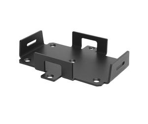 Goshyda Plateau de Batterie de Bateau en Aluminium avec Sangle de Maintien Réglable, Support Universel pour Batteries 12V 6Ah 15Ah et 6V 7Ah 12Ah