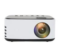 Goshyda Projecteur WiFi Mini Projecteur Vidéo Portable, Projecteur de Cinéma Maison Multimédia Full HD 1080P, avec Haut-parleurs Stéréo HiFi 2W, Compatible avec TV Stick, pour