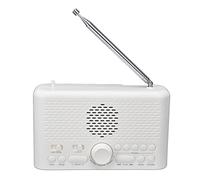 Goshyda Radio-réveil, Haut-Parleur Bluetooth Multifonctionnel à Grand écran LED, Prise en du Disque U, Réception Radio FM, pour la Maison, Le Bureau, Les Voyages en Plein Air