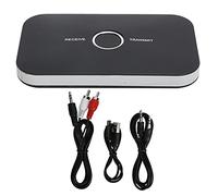 Goshyda Récepteur émetteur Bluetooth, Adaptateur Bluetooth 5.0 2 en 1 émetteur Récepteur Audio sans Fil AUX avec Annulation Parfaite du Bruit, pour PC TV