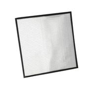 Goshyda Réflecteur de Lumière 9,4 X 9,4 Pouces, Réflecteur de Lumière Flexible à Panneau Multi-miroirs avec Base Magnétique et Trou de Filetage 1/ Po, pour des Effets D'éclairage (Silver)