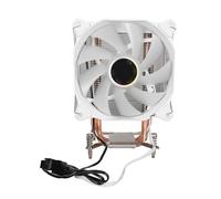 Goshyda Refroidisseur de Processeur 120 Mm, Technologie AGHP à Ventilateur Unique, Dissipation Thermique en Aluminium, compatibilité avec la Carte Mère de Fond de Panier 2011 B