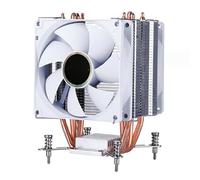 Goshyda Refroidisseur de Processeur 4 Caloducs en Cuivre Refroidisseur d'air pour Processeur, Ventilateur de Refroidissement de Processeur Hydraulique pour PC 3 Broches 12 V 48 CFM 22