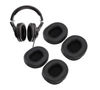 Goshyda Remplacement des écouteurs de Casque pour ATHM50 ATHM50X ATHM40X ATHM30X ATHM20X, 2 Paires Coussins d'oreille D'isolement de Bruit