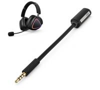 Goshyda Remplacement du Microphone du Casque de Jeu 3,5 Mm pour Casque sans Fil ROG Delta II