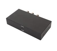 Goshyda Répartiteur SDI 1x2, 1 Entrée 2 Sorties en Alliage D'aluminium 1080P 60Hz HD Splitter 3G HD SD SDI, Plug and Play, pour les Stations de Télévision et la Surveillance de la
