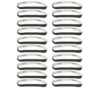 Goshyda Rouleaux de Papier Abrasif à Bande Abrasive 20 Pièces, Outil d'ébavurage et de Polissage des Métaux pour Ponceuse Pneumatique, Coupe Tranchante pour les Industries de la Métallurgie, des