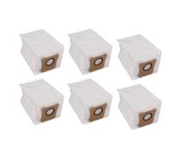 Goshyda Sac à Poussière pour Aspirateur Efficace, 6 Pièces, Accessoire de Remplacement Autobloquant en Tissu pour la Maison