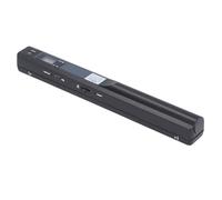 Goshyda Scanner de Documents Portable, Scanner D'images Portable 900 DPI, Baguette de Numérisation Mobile de Photos Couleur A4, Prend en Charge PDF JPG, pour Le Bureau de Voyage à Domicile (Black)