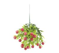 Goshyda Simulation de Grain de Milan, Bac à Fleurs Décoratif élégant pour la Décoration de la Maison et du Bureau, fabriqué en Plastique de Haute qualité, Convient pour Les Anniversaires, Les